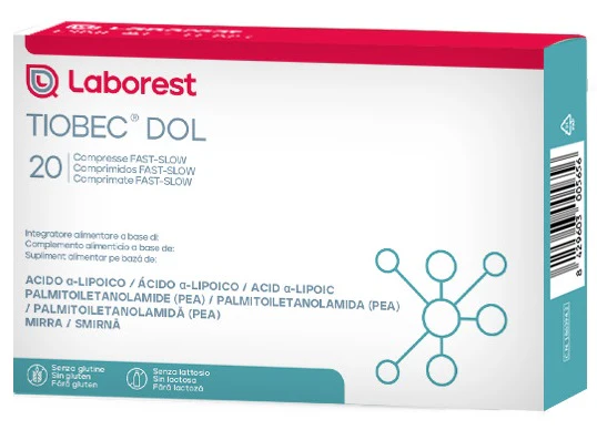Tiobec Dol 20 Compresse Da 1455 mg